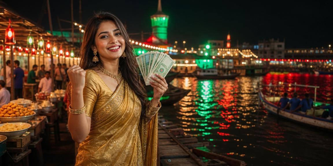 নারায়ণগঞ্জে মোবাইলে ক্রিকেট বেটিং করছেন একজন নারী
