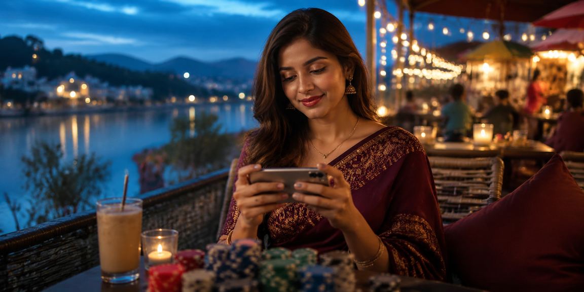 রাঙামাটির চা বাগানে মোবাইলে রামি খেলার সময় পেমেন্ট করছেন একজন ব্যবহারকারী